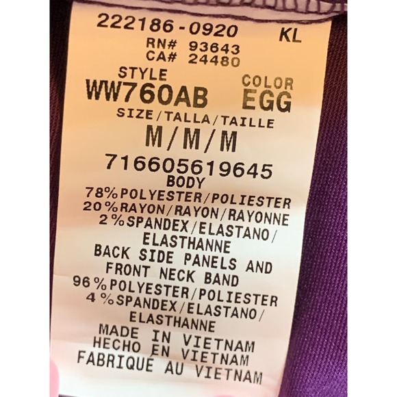 Cherokee Workwear Revolution Tech Men's V-Neck Scrub Top Size Medium WW760AB - Picture 13 of 13